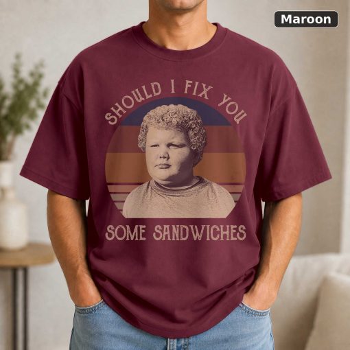 Bad Santa Movie Shirt Thurman Merman Sandwiches Tee 4