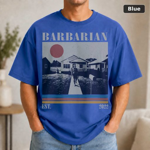 Barbarian T-Shirt Retro Graphic Tee, Unisex Cotton Blend 2