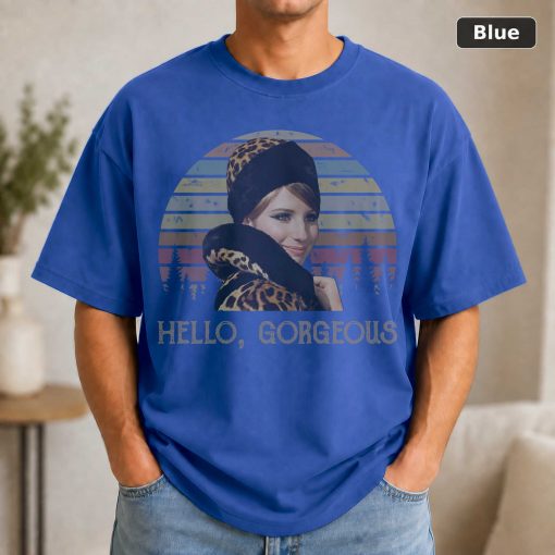 Barbra Streisand Funny Girl 1968 Movie T-Shirt, Hello Retro Graphic Tee 2