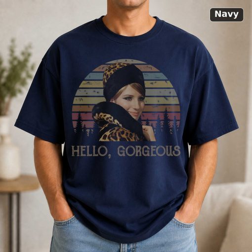 Barbra Streisand Funny Girl 1968 Movie T-Shirt, Hello Retro Graphic Tee 5