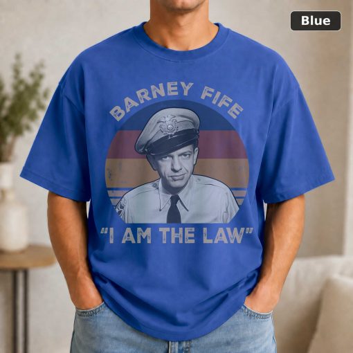 Barney Fife I Am The Law Vintage Movie Shirt 2