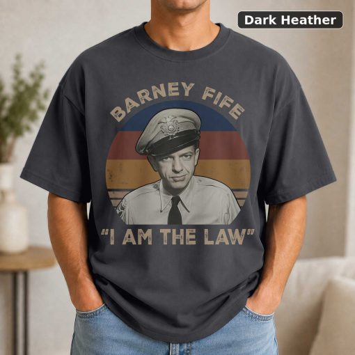 Barney Fife I Am The Law Vintage Movie Shirt 3