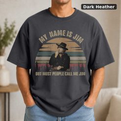 Blazing Saddles Jim Funny Movie T-Shirt, Classic Comedy Retro Graphic Tee 7