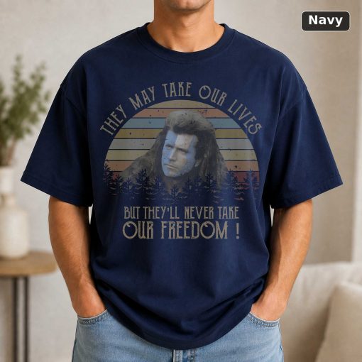 Braveheart William Wallace Vintage Movie T-Shirt 5