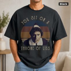Buddy Elf Vintage Movie Shirt You Sit On A Throne Of Lies Buddy Elf Vintage Movie Shirt You Sit On A Throne Of Lies
