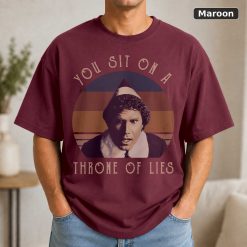 Buddy Elf Vintage Movie Shirt You Sit On A Throne Of Lies 8