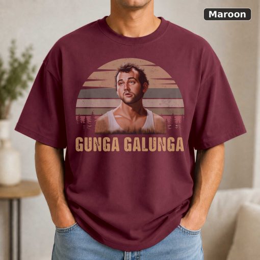 Carl Spackler Gunga Galunga T-Shirt, Caddyshack Comedy Movie Tee 4