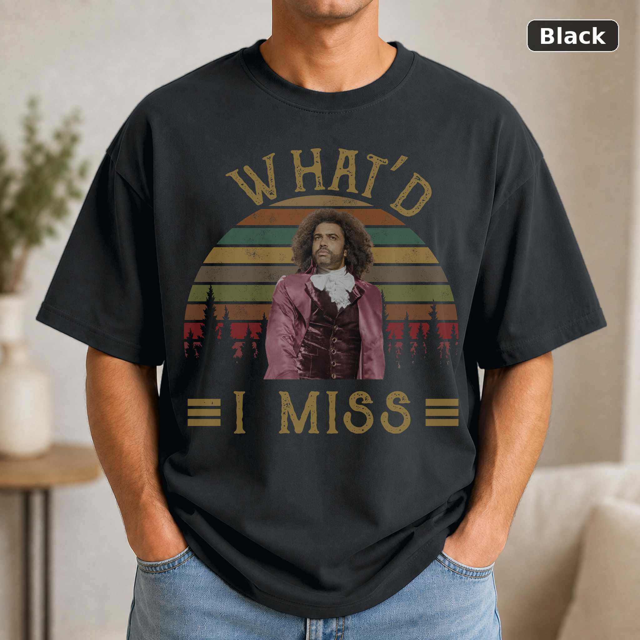 Daveed Diggs What Did I Miss Hamilton T-Shirt, Vintage Broadway Movie Tee Daveed Diggs What Did I Miss Hamilton T-Shirt, Vintage Broadway Movie Tee
