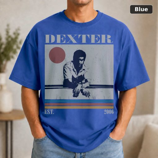 Dexter Morgan Shirt, Dexter Vintage TV Series T-Shirt, Retro Crime Drama Graphic Tee, Unisex Dark Thriller Fan Gift 2