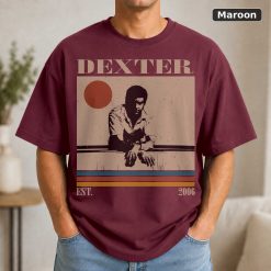 Dexter Morgan Shirt, Dexter Vintage TV Series T-Shirt, Retro Crime Drama Graphic Tee, Unisex Dark Thriller Fan Gift 8