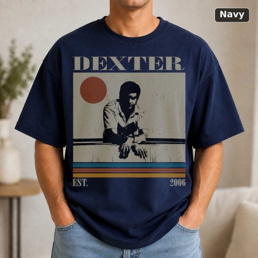 Dexter Morgan Shirt, Dexter Vintage TV Series T-Shirt, Retro Crime Drama Graphic Tee, Unisex Dark Thriller Fan Gift 5