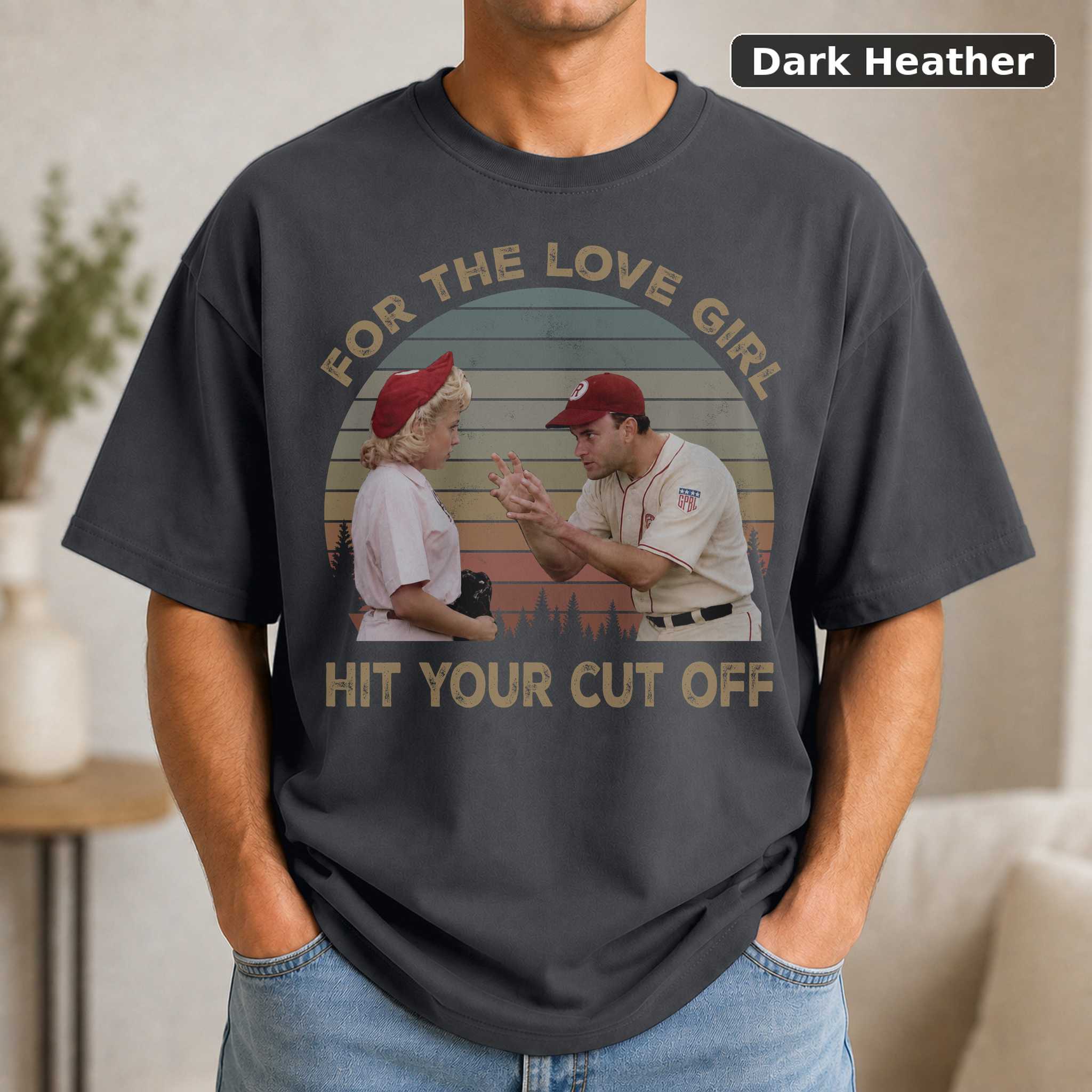 A League of Their Own T-Shirt, Vintage Baseball Movie Graphic Tee, Funny Classic Film Fan Gift 3