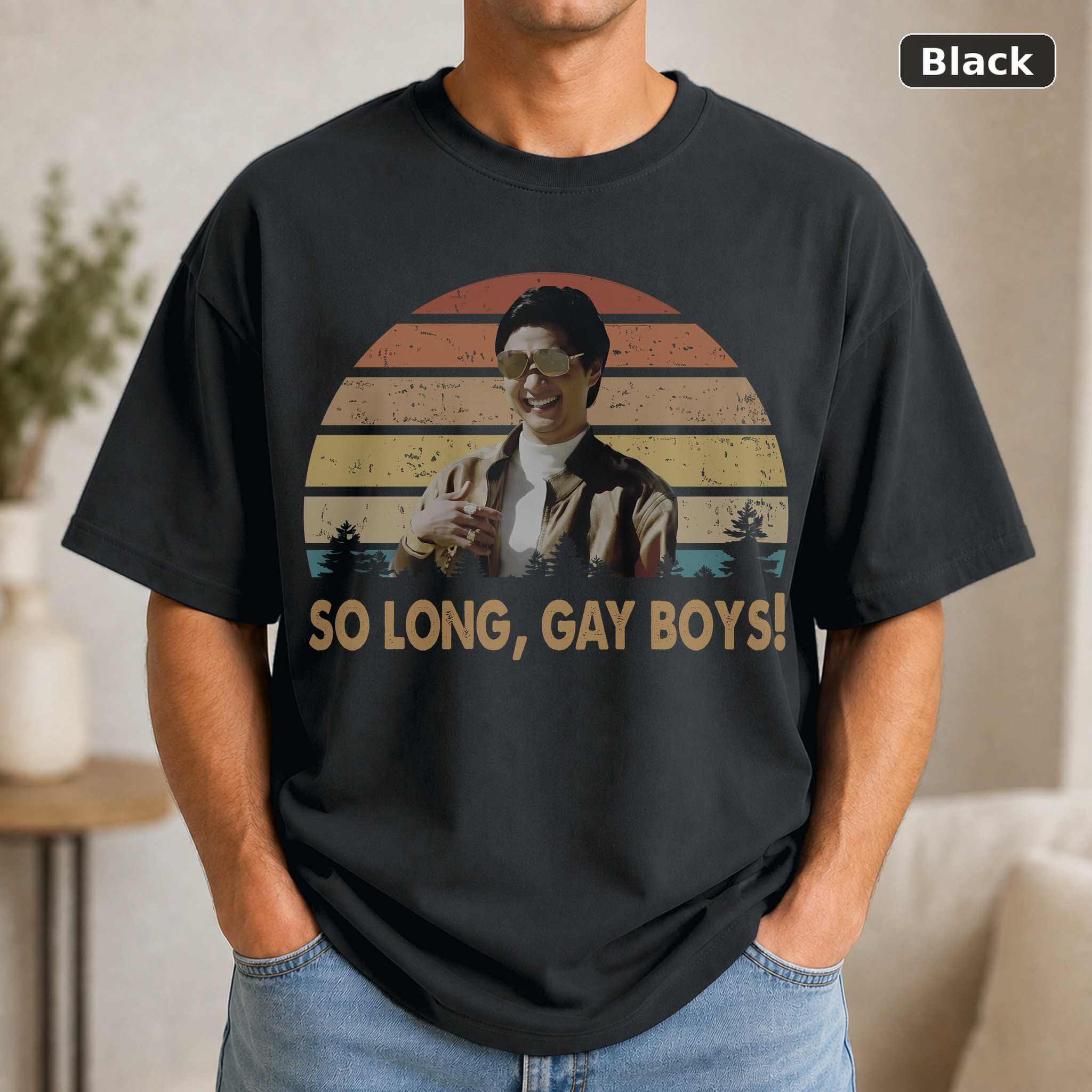 Mr Chow So Long Boys T-Shirt, Vintage Hangover Movie Graphic Tee, Funny Comedy Fan Gift Mr Chow So Long Boys T-Shirt, Vintage Hangover Movie Graphic Tee, Funny Comedy Fan Gift