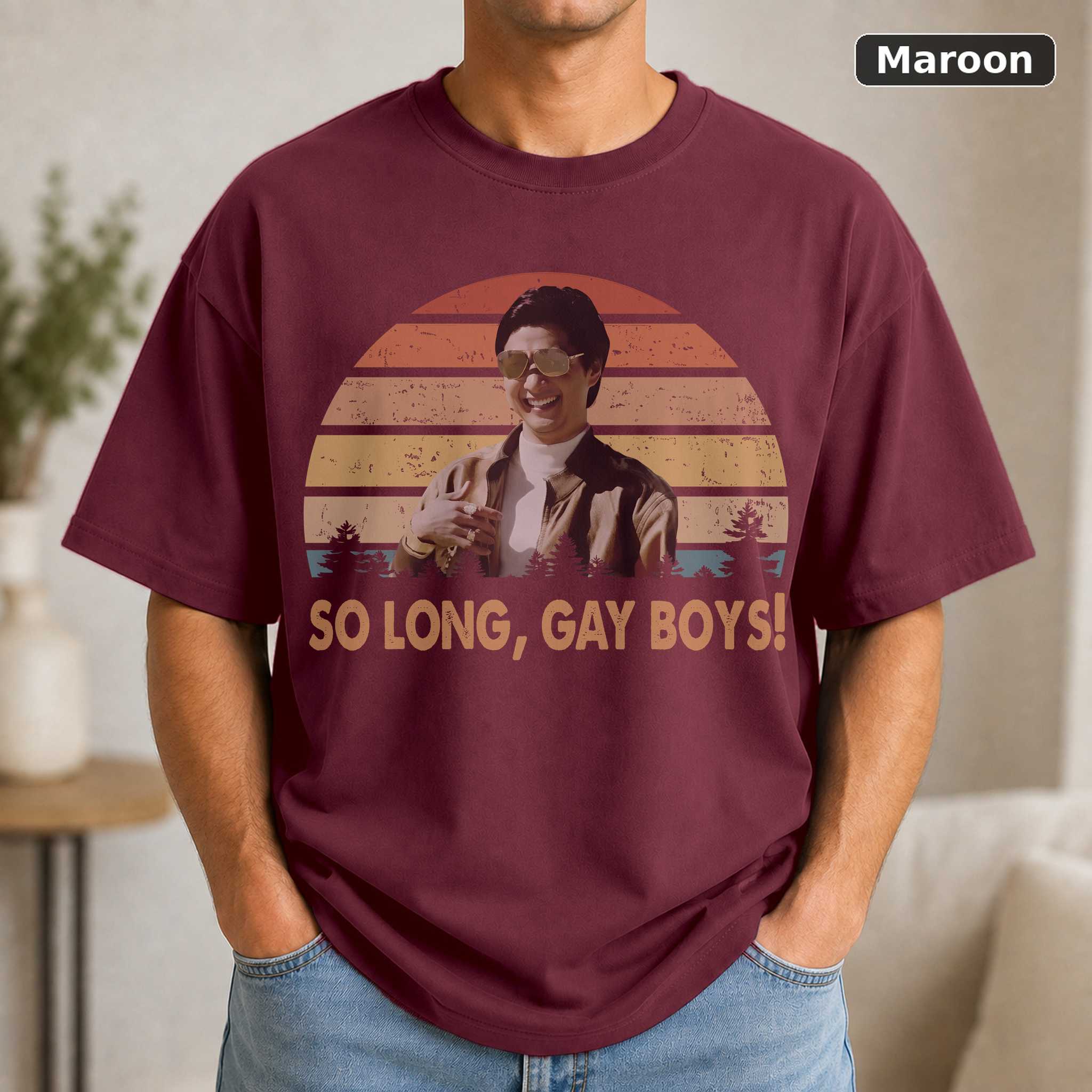 Mr Chow So Long Boys T-Shirt, Vintage Hangover Movie Graphic Tee, Funny Comedy Fan Gift 4