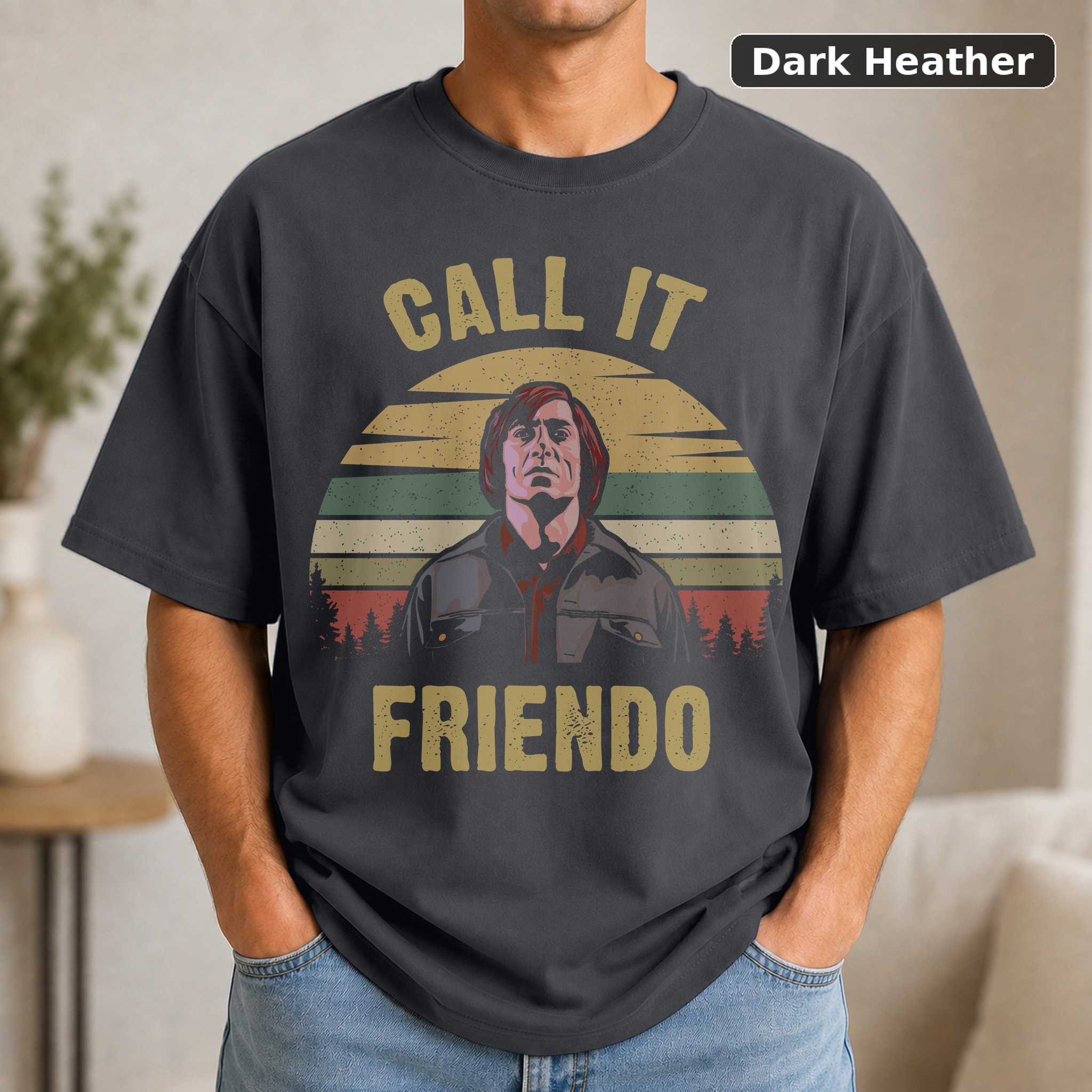 No Country for Old Men Anton Chigurh T-Shirt, Vintage Movie Graphic Tee, Thriller Film Fan Gift 3