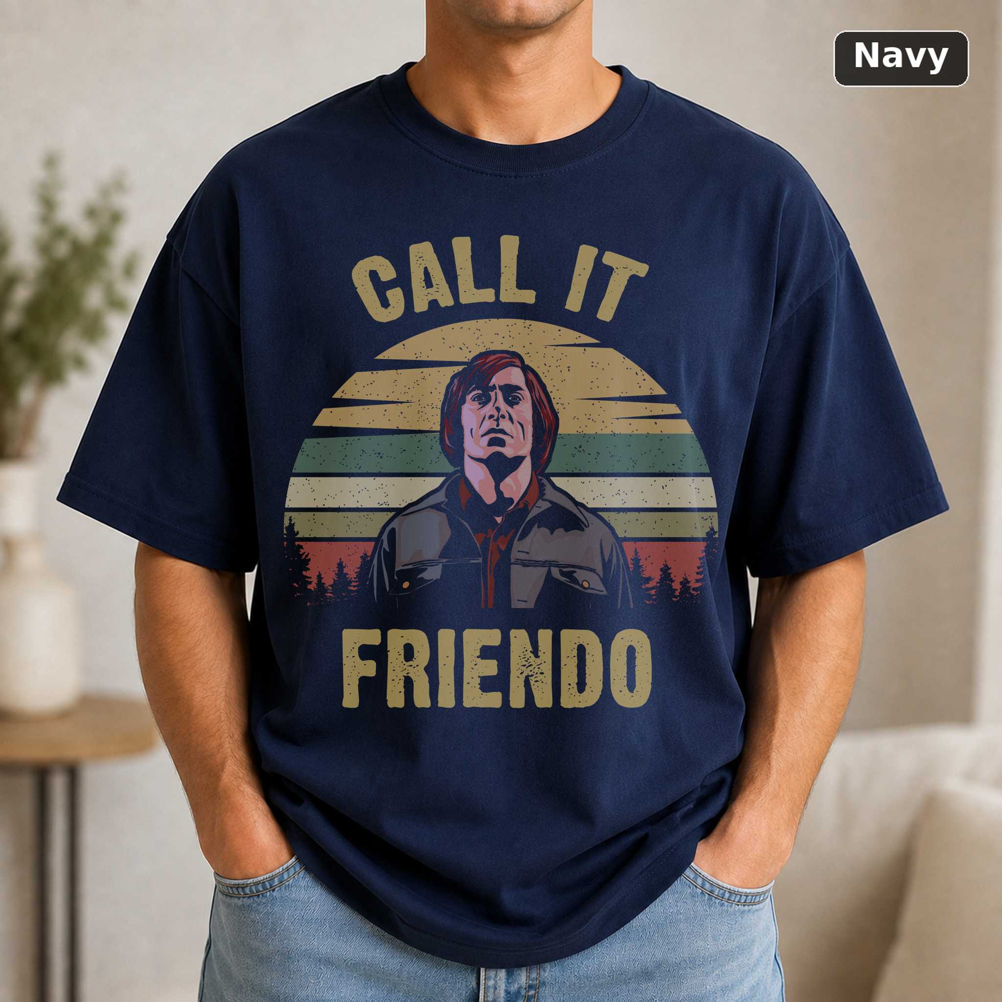 No Country for Old Men Anton Chigurh T-Shirt, Vintage Movie Graphic Tee, Thriller Film Fan Gift 5