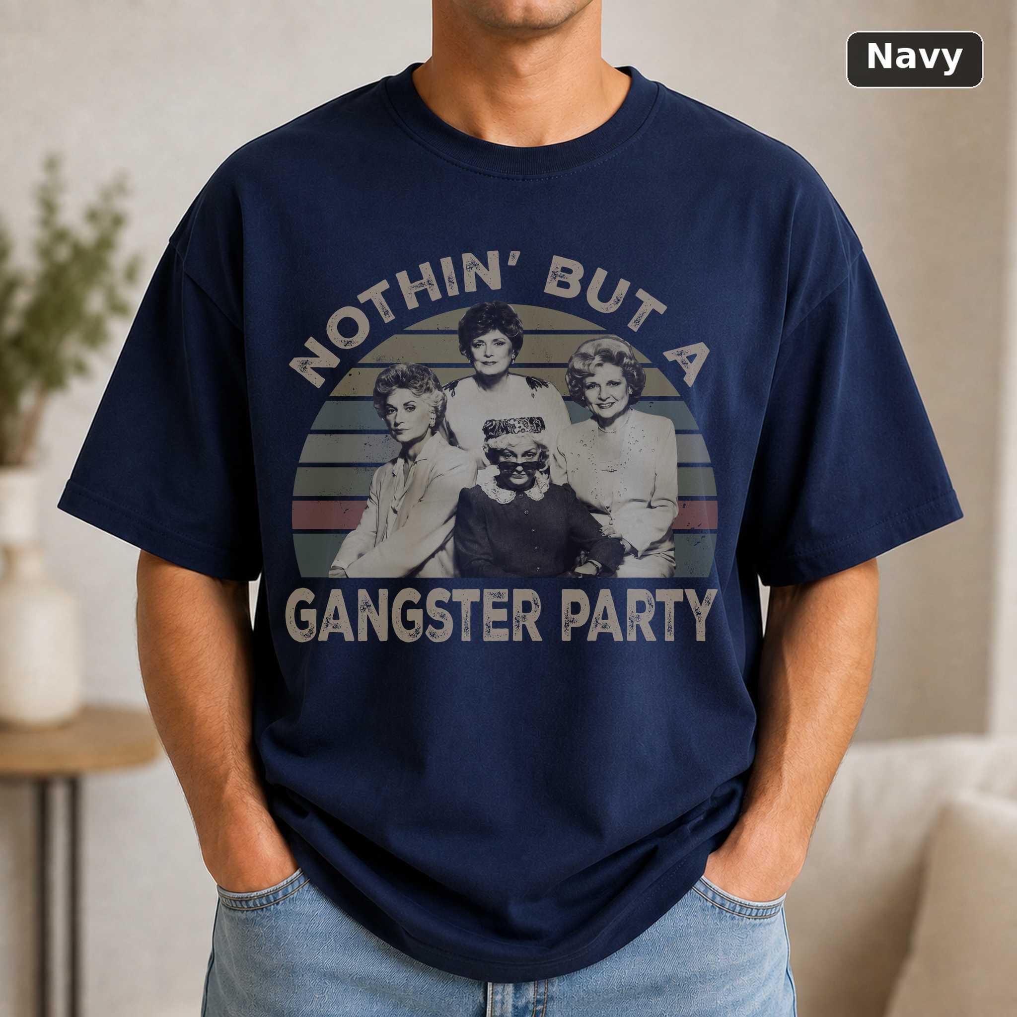 Nothin' but a Gangster Party T-Shirt, Vintage 90s Hip Hop Graphic Tee, West Coast Rap Fan Gift 5