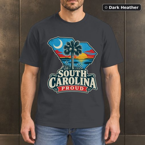 South Carolina Proud Shirt, Vintage South Carolina State Pride T-Shirt 3