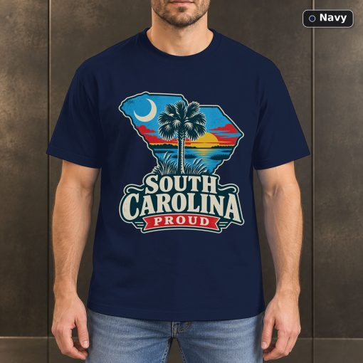 South Carolina Proud Shirt, Vintage South Carolina State Pride T-Shirt 4