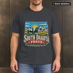 South Dakota Proud Shirt, Vintage South Dakota State Pride T-Shirt 6