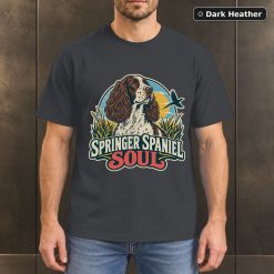Springer Spaniel Soul Shirt, Vintage English Springer Spaniel Dog Lover T-Shirt 6