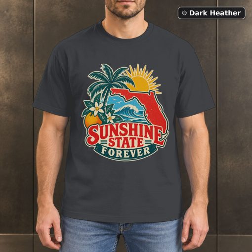 Sunshine State Forever Shirt, Vintage Florida Pride T-Shirt 3