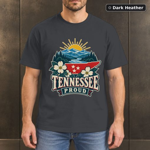 Tennessee Proud Shirt, Vintage Tennessee State Pride T-Shirt 3