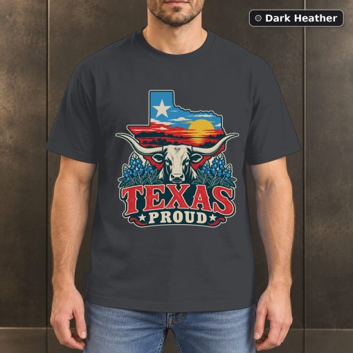 Texas Proud Shirt, Vintage Texas State Pride T-Shirt 3
