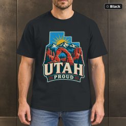 Utah Proud Shirt, Vintage Utah State Pride T-Shirt