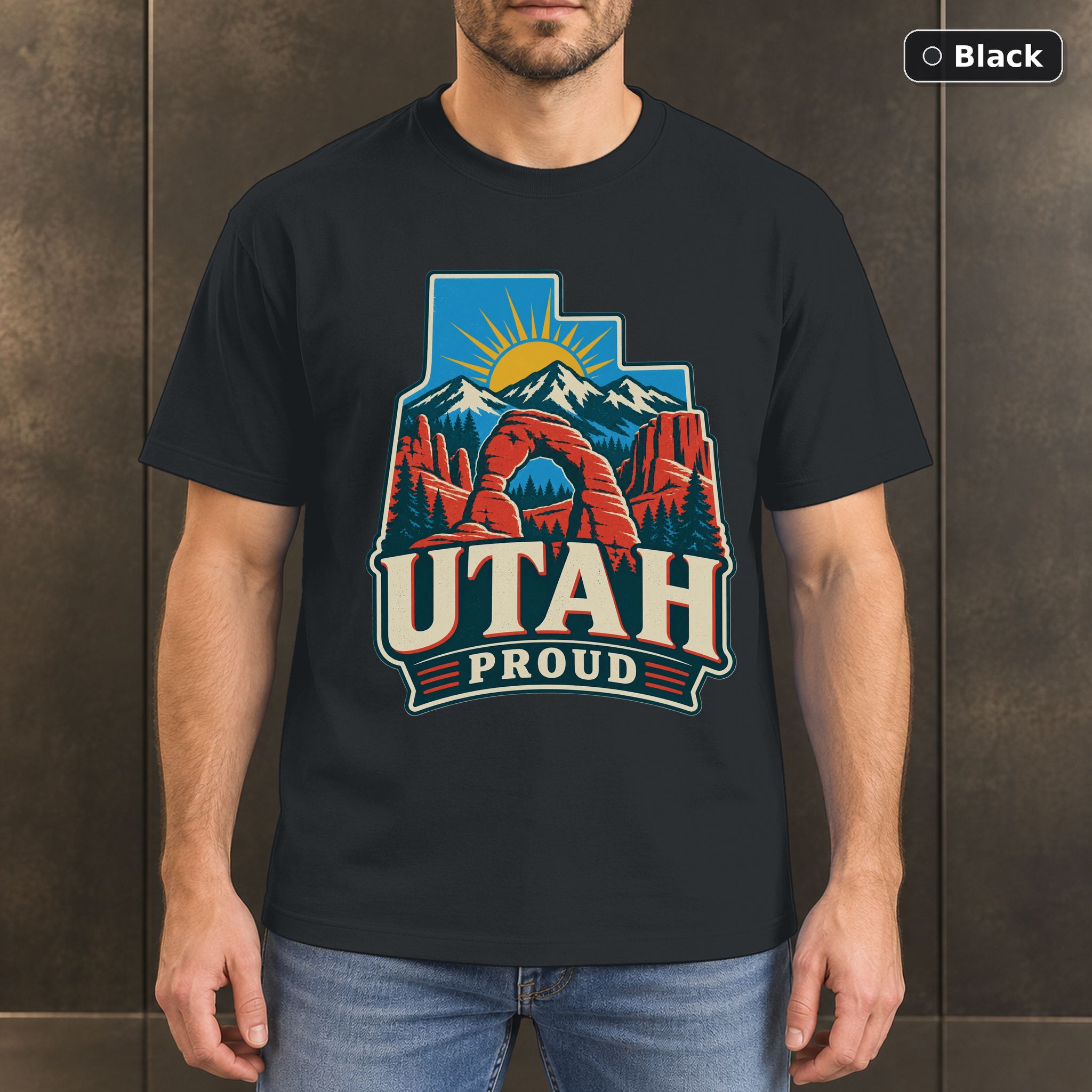 Utah Proud Shirt, Vintage Utah State Pride T-Shirt Utah Proud Shirt, Vintage Utah State Pride T-Shirt