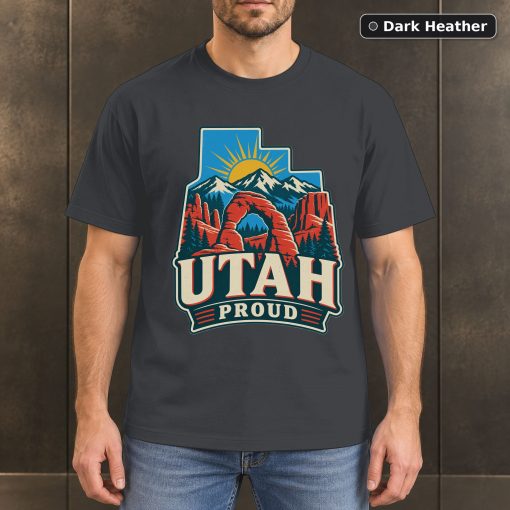 Utah Proud Shirt, Vintage Utah State Pride T-Shirt 3