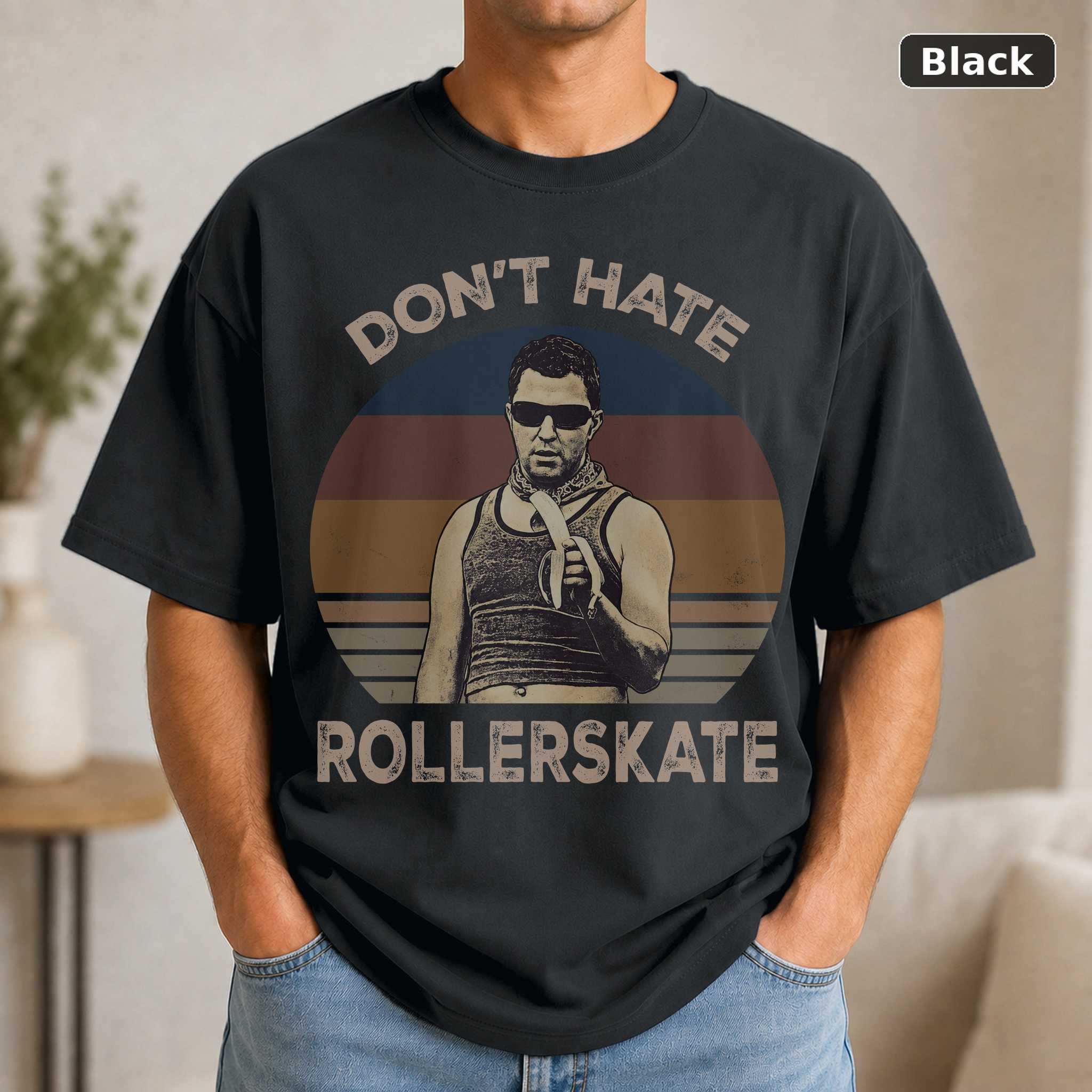 Reno 911 Don’t Hate Roller Skate T-Shirt, Vintage Comedy TV Quote Graphic Tee, Sitcom Fan Gift Reno 911 Don’t Hate Roller Skate T-Shirt, Vintage Comedy TV Quote Graphic Tee, Sitcom Fan Gift