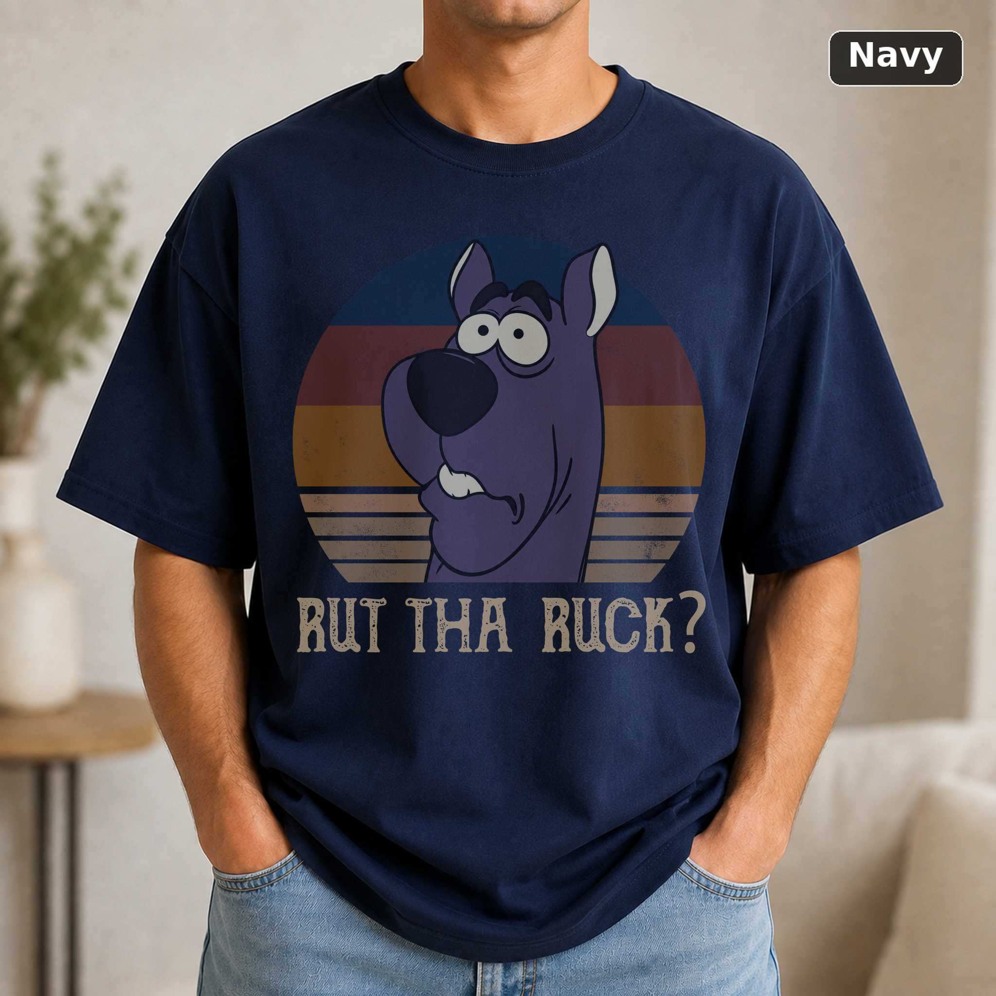 Rut Tha Ruck Scooby T-Shirt, Funny Vintage Cartoon Movie Graphic Tee, Retro Fan Gift 5