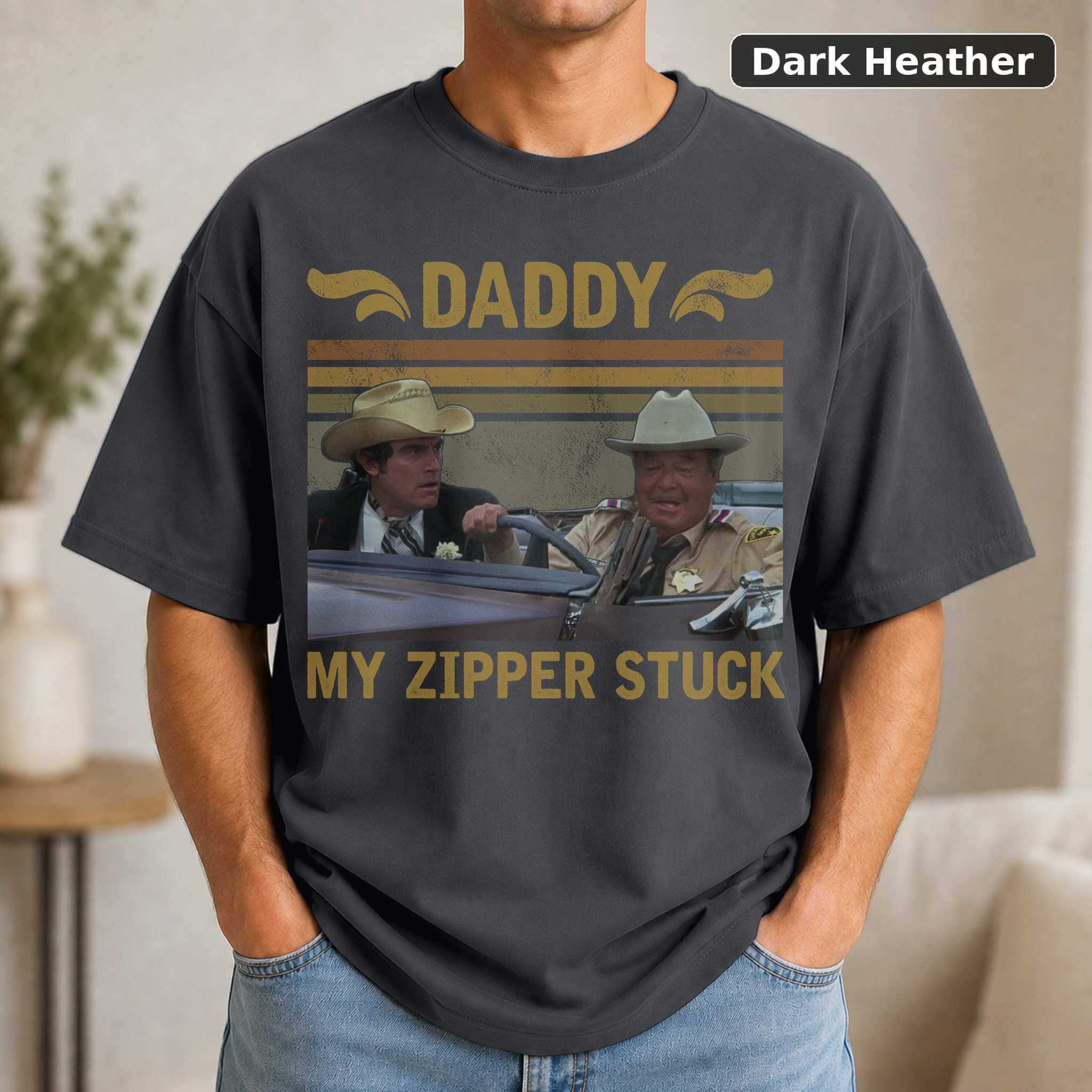 Smokey and the Bandit Buford Justice T-Shirt, Vintage Action Comedy Movie Graphic Tee, Film Fan Gift 3