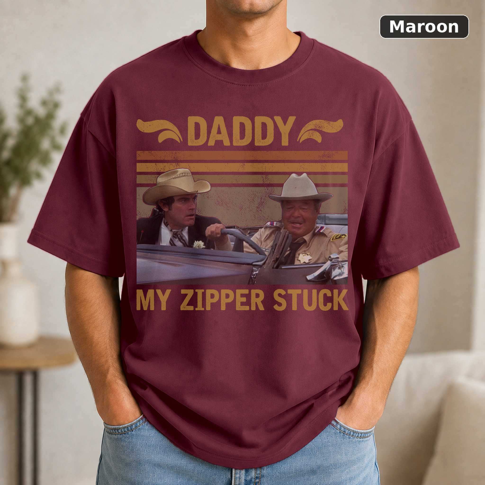 Smokey and the Bandit Buford Justice T-Shirt, Vintage Action Comedy Movie Graphic Tee, Film Fan Gift 4