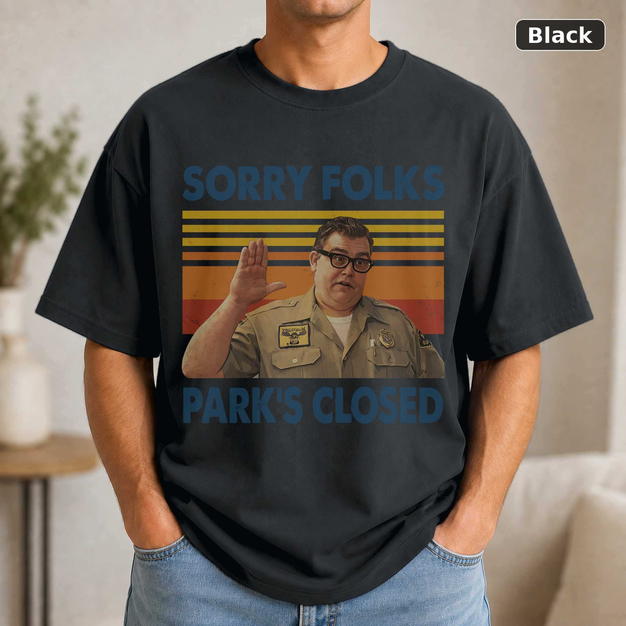 Sorry Folks Park’s Closed Christmas T-Shirt, Vintage Vacation Movie Graphic Tee, Holiday Film Fan Gift Sorry Folks Park’s Closed Christmas T-Shirt, Vintage Vacation Movie Graphic Tee, Holiday Film Fan Gift