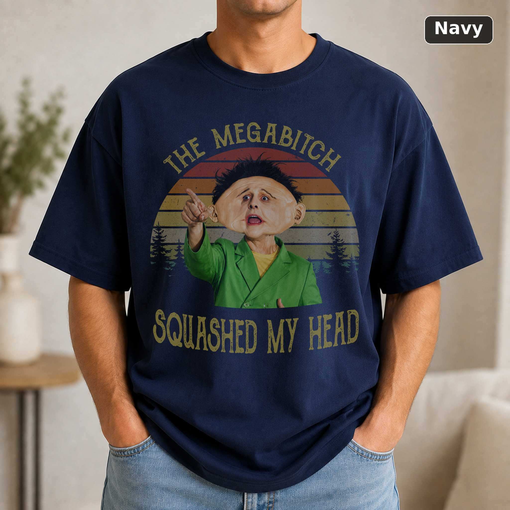 Squashed My Head Drop Dead Fred T-Shirt, Vintage Comedy Movie Graphic Tee, 90s Film Fan Gift 5
