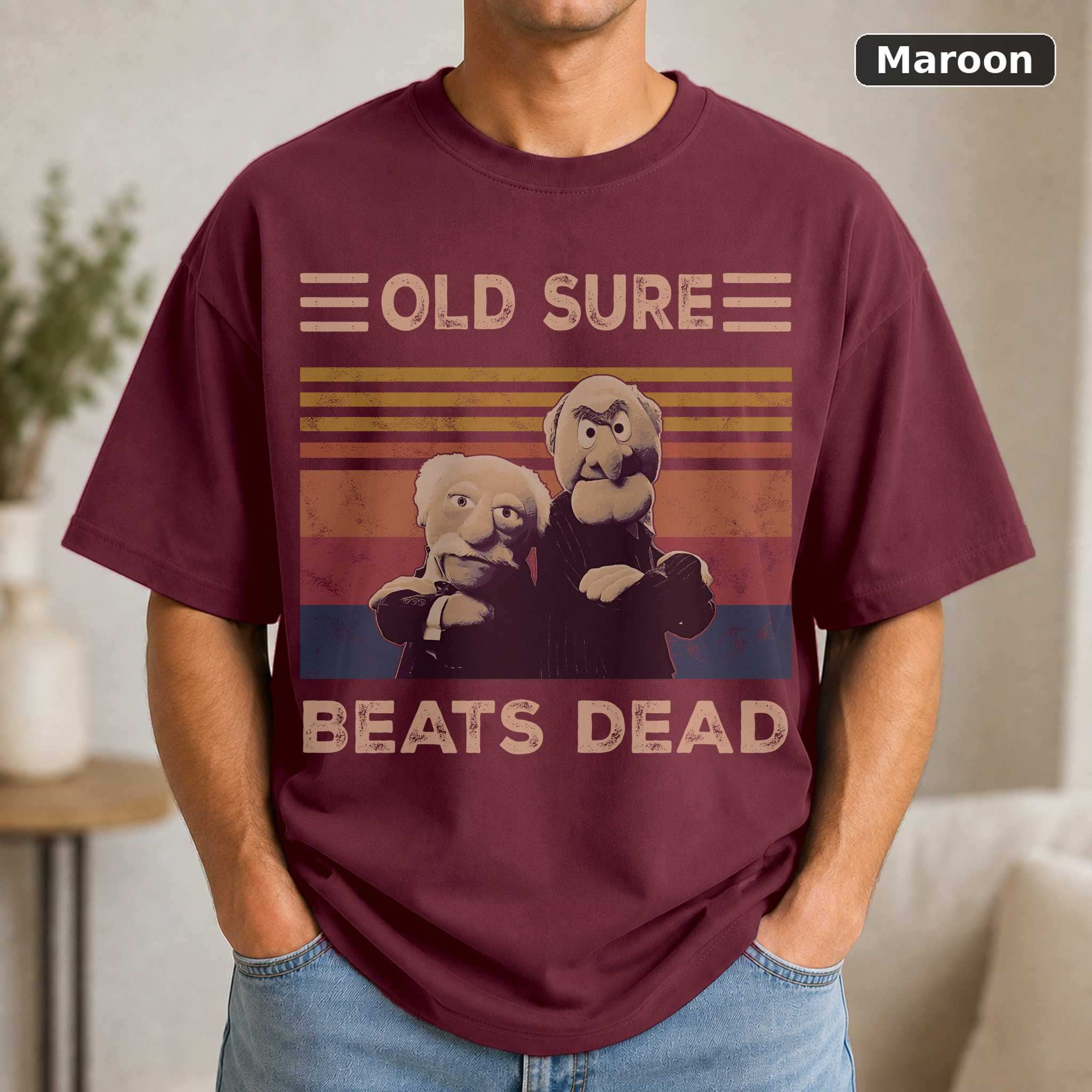 Statler and Waldorf Muppets T-Shirt, Vintage Comedy TV Graphic Tee, Classic Show Fan Gift 4