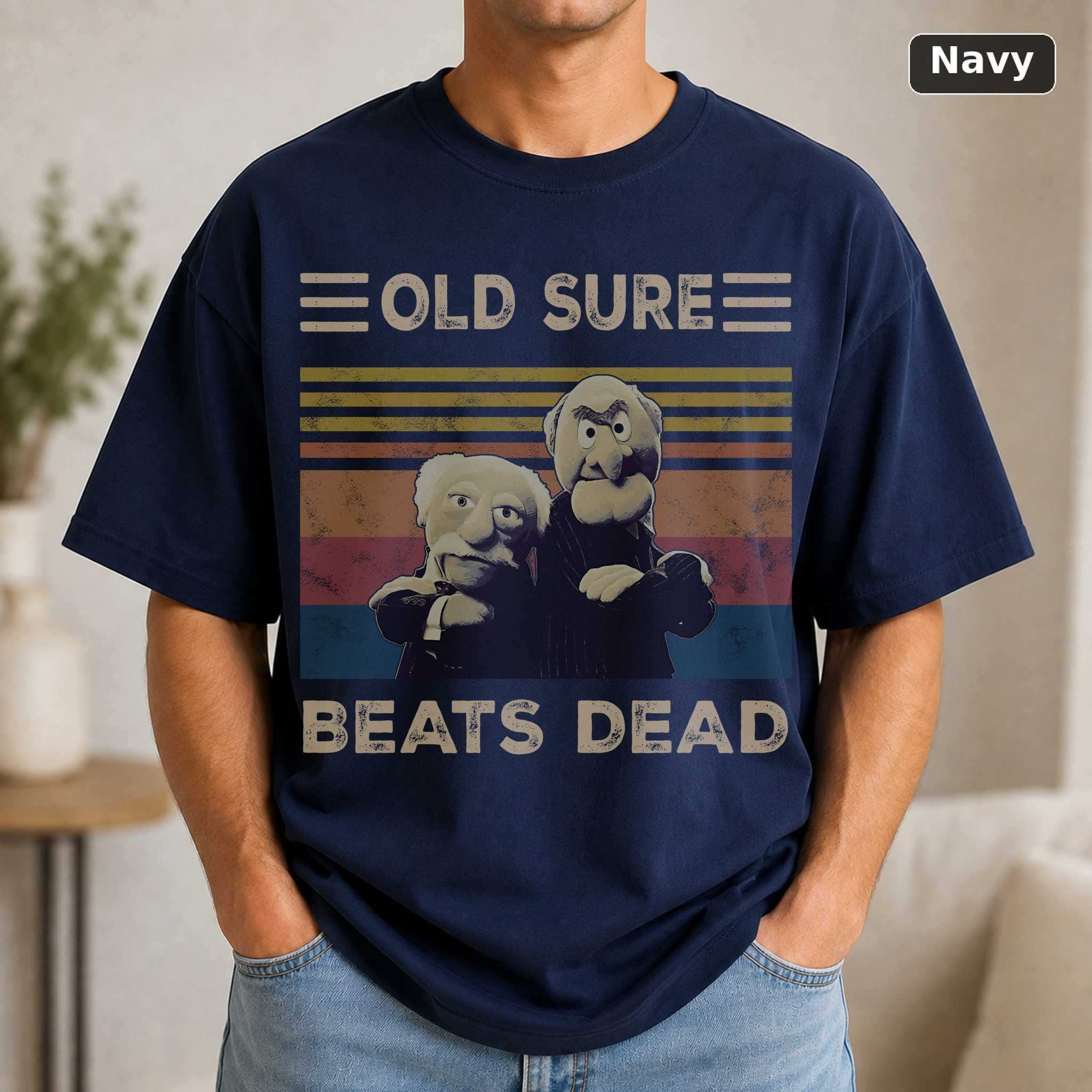 Statler and Waldorf Muppets T-Shirt, Vintage Comedy TV Graphic Tee, Classic Show Fan Gift 5