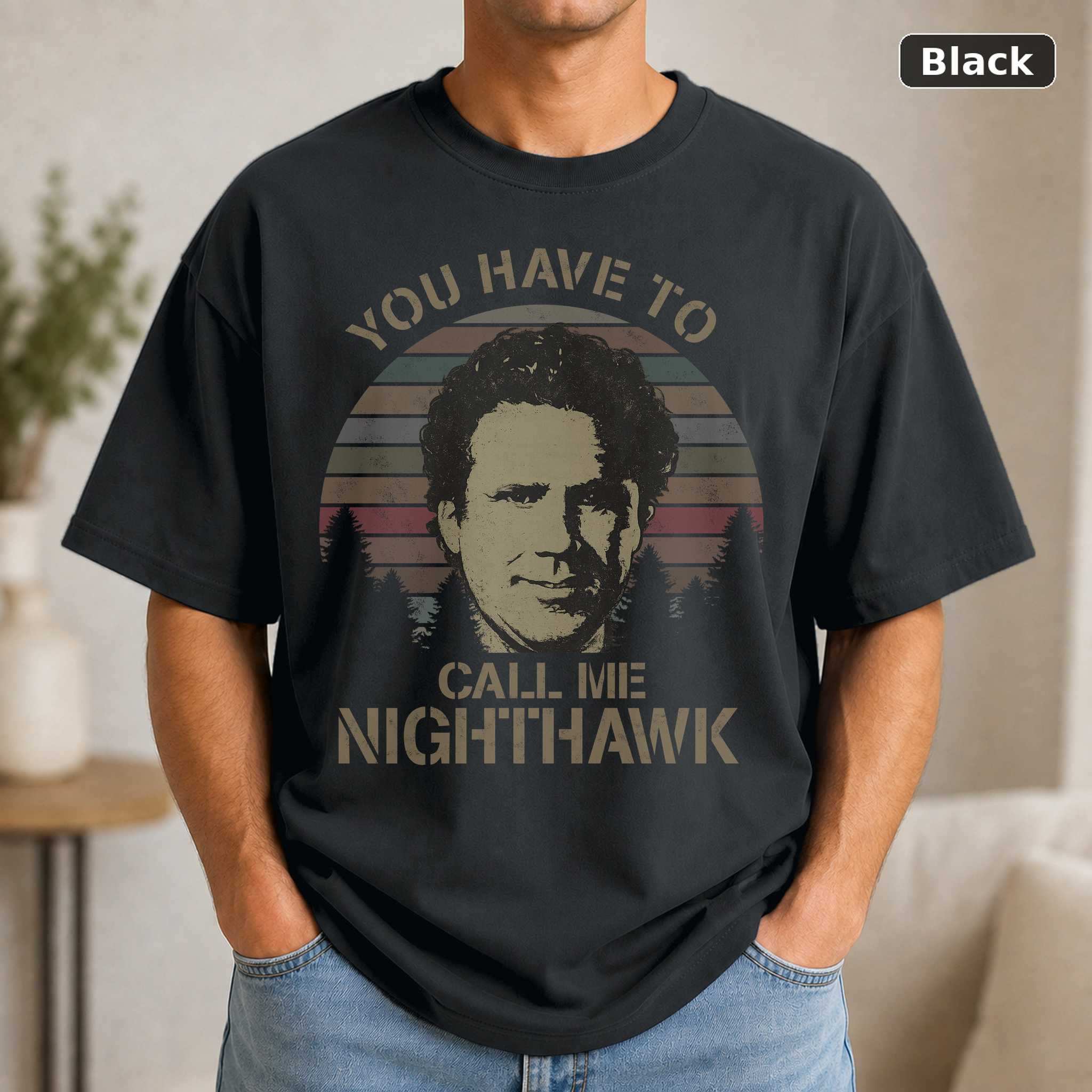 Step Brothers Nighthawk T-Shirt, Vintage Will Ferrell Movie Graphic Tee, Comedy Film Fan Gift Step Brothers Nighthawk T-Shirt, Vintage Will Ferrell Movie Graphic Tee, Comedy Film Fan Gift