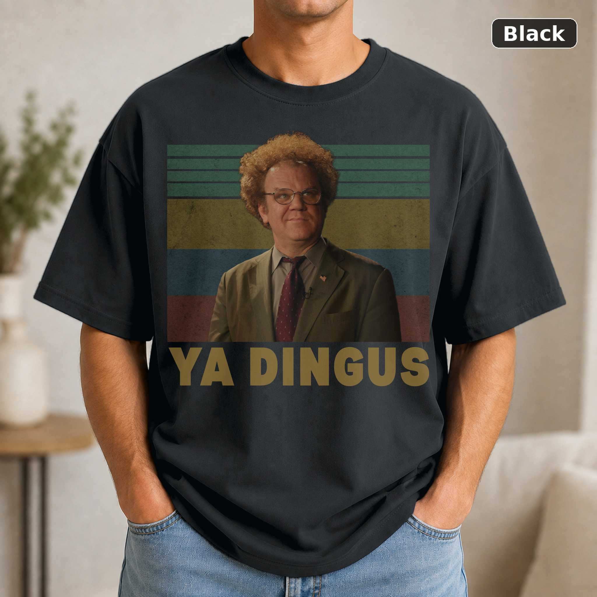 Steve Brule Ya Dingus T-Shirt, Funny Check It Out TV Graphic Tee, Comedy Fan Gift