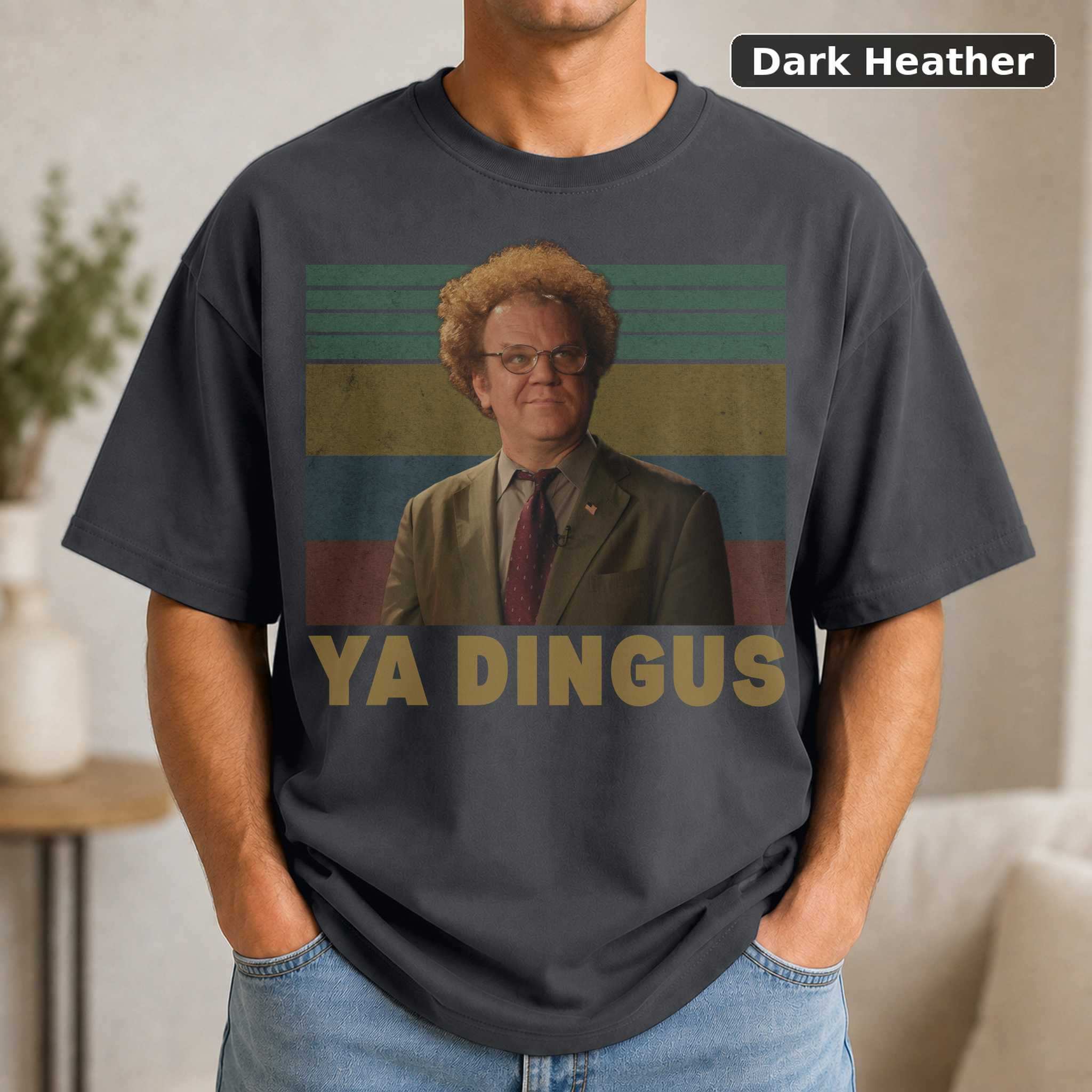 Steve Brule Ya Dingus T-Shirt, Funny Check It Out TV Graphic Tee, Comedy Fan Gift 3