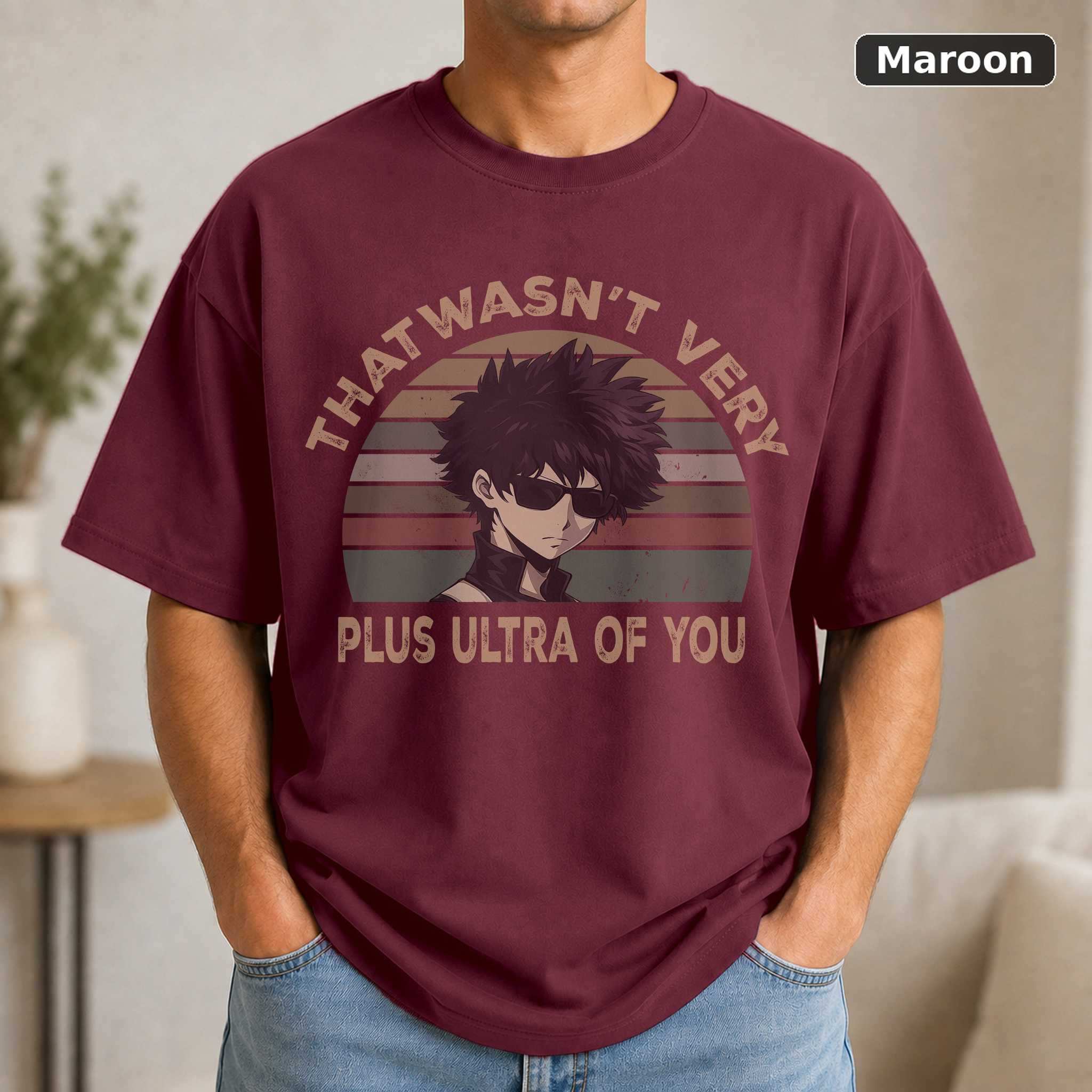 That Wasn't Very Plus Ultra of You T-Shirt, My Hero Academia Anime Graphic Tee, Fan Gift 4