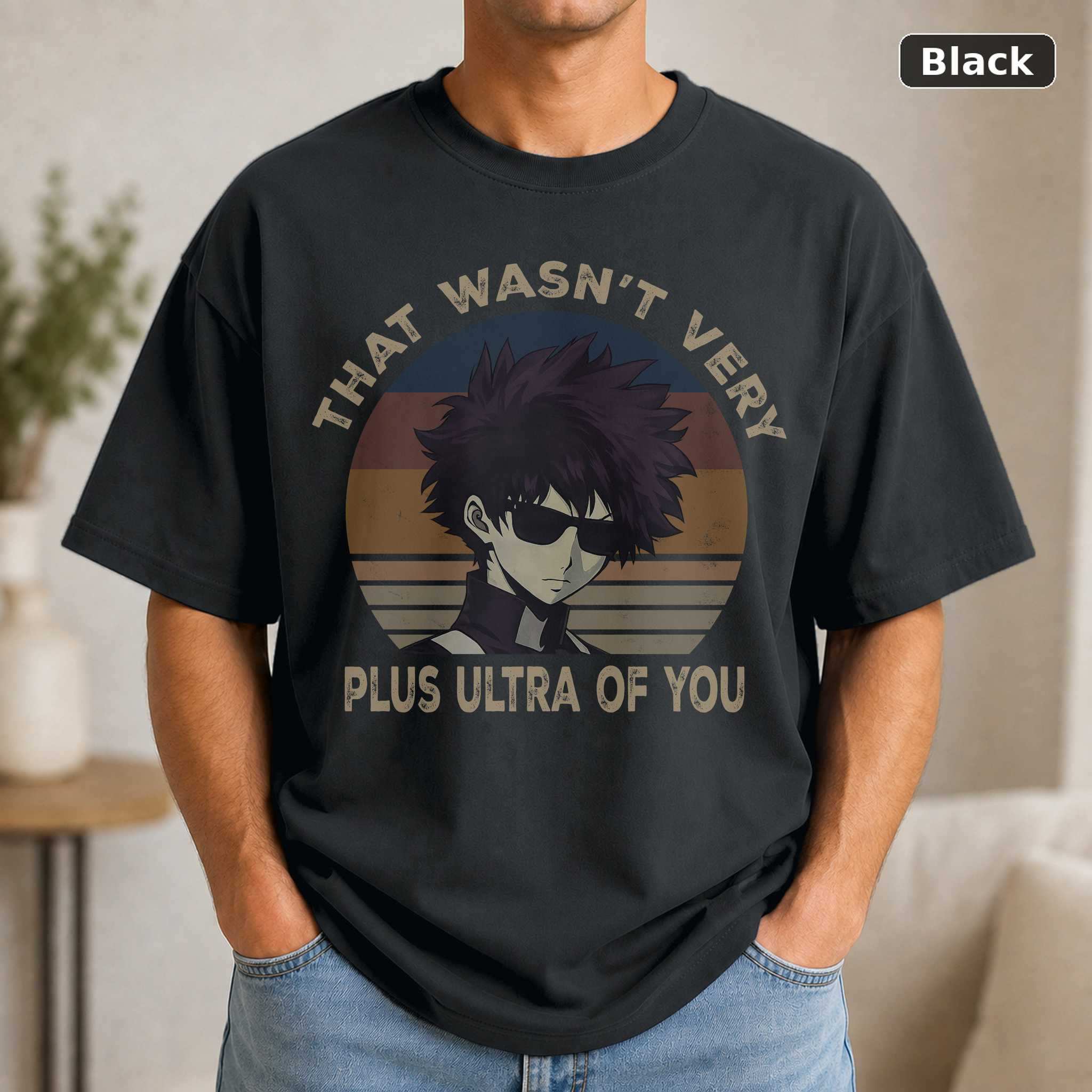 Plus Ultra T-Shirt, Vintage My Hero Academia Anime Graphic Tee, Manga Fan Gift Plus Ultra T-Shirt, Vintage My Hero Academia Anime Graphic Tee, Manga Fan Gift
