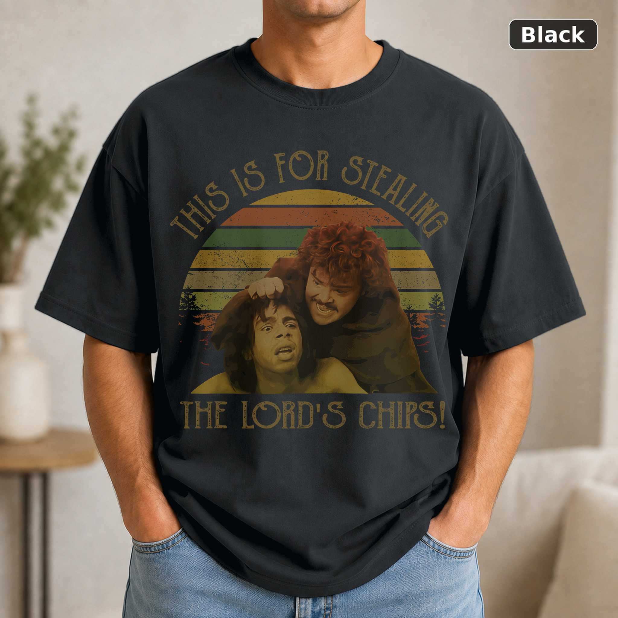 This Is for Stealing the Lord’s Chips T-Shirt, Vintage Nacho Libre Movie Graphic Tee, Comedy Fan Gift This Is for Stealing the Lord’s Chips T-Shirt, Vintage Nacho Libre Movie Graphic Tee, Comedy Fan Gift