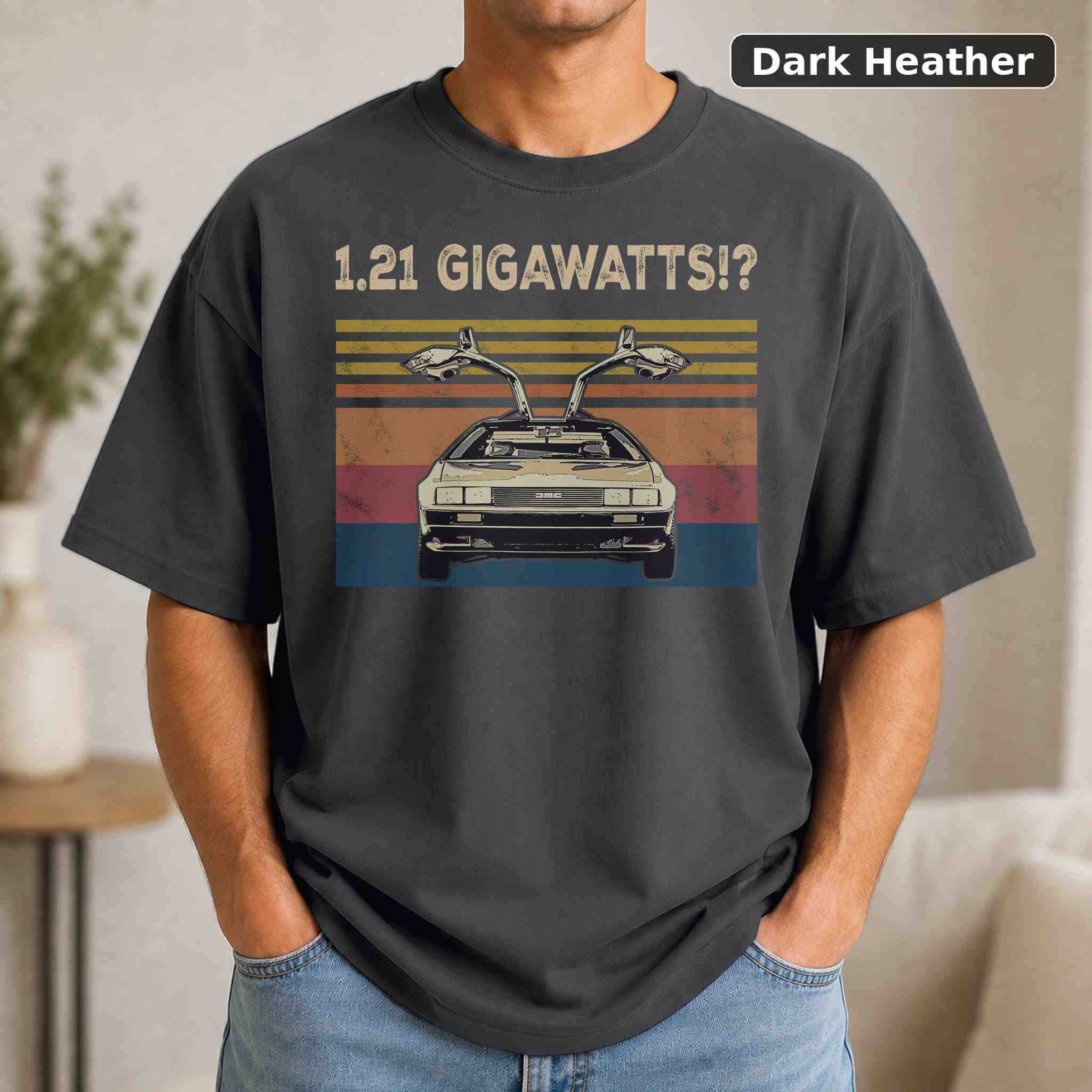 1.21 Gigawatts T-Shirt, Vintage Pop Culture Graphic Tee, Retro Fan Gift 3