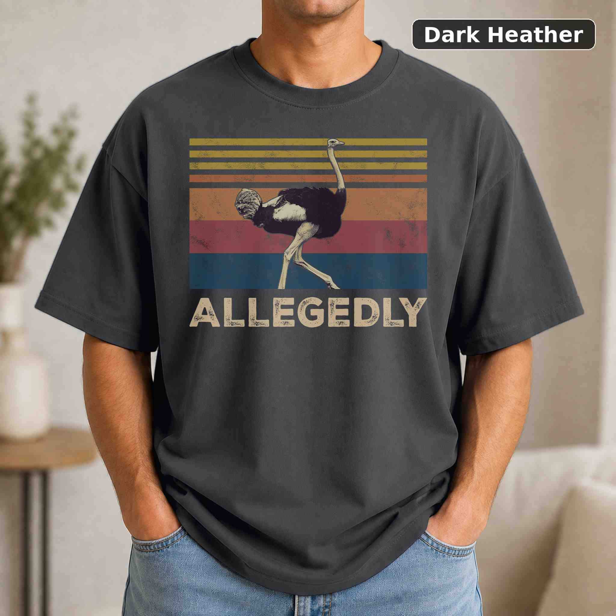 Allegedly T-Shirt, Vintage Pop Culture Graphic Tee, Retro Fan Gift 3