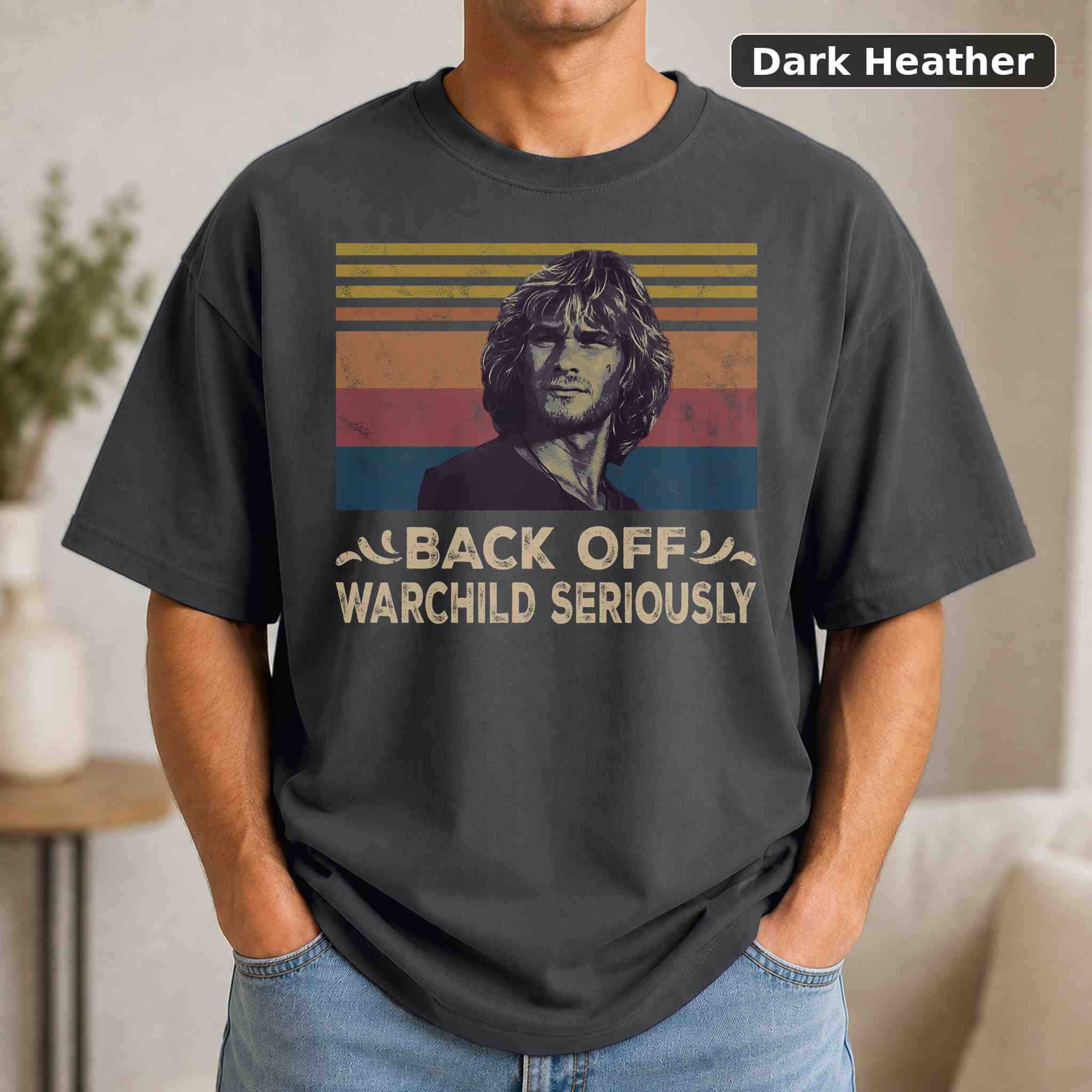 Back Off Warchild Seriously T-Shirt, Vintage Pop Culture Graphic Tee, Retro Fan Gift 3