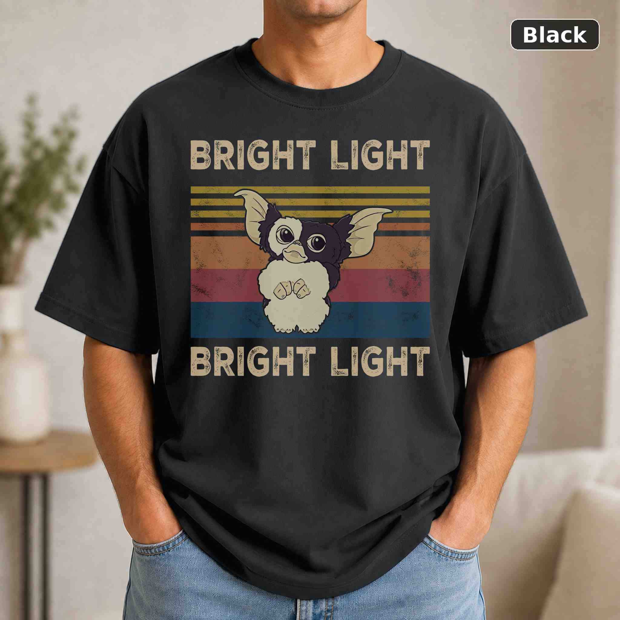 Bright Light T-Shirt, Vintage Pop Culture Graphic Tee, Retro Fan Gift Bright Light T-Shirt, Vintage Pop Culture Graphic Tee, Retro Fan Gift