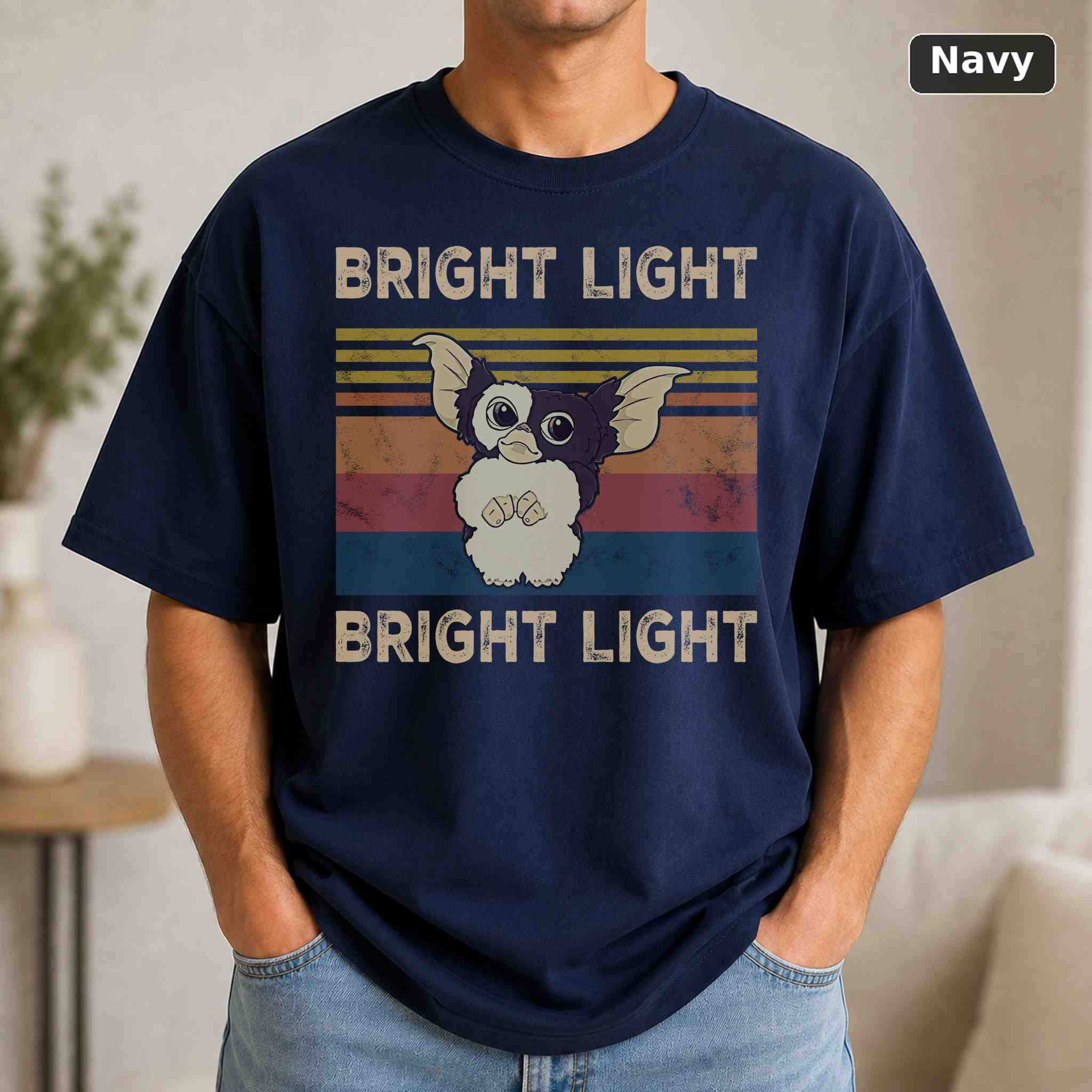 Bright Light T-Shirt, Vintage Pop Culture Graphic Tee, Retro Fan Gift 4